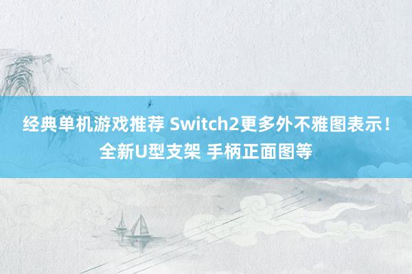 经典单机游戏推荐 Switch2更多外不雅图表示！全新U型支架 手柄正面图等